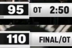 这能输？杜兰特失第一罚后第二罚故意罚丢获球权&最后发球被破坏