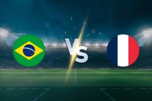 巴西提前公布vs法国首发：维尼修斯、拉菲尼亚、库尼亚先发