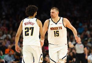 联盟最强二人组？约基奇和穆雷本赛季均多场50+ 历史第四对