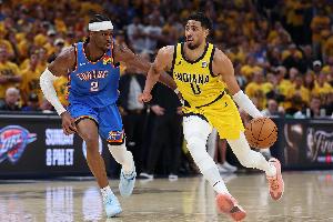 上赛季总决赛球队：雷霆58胜16负联盟第一 步行者16胜58负垫底