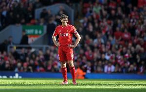 回安菲尔德参加慈善赛！杰拉德：我的大脑依旧，但身体慢了两三秒