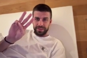 皮克：不知道会不会参选巴萨主席；不知道皇马在踢什么但就是能赢