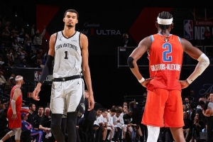 要当文班侠？Skip：湖人有望通过6天双杀雷霆 为文班创造MVP条件