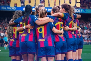 60067人观战巴萨女足6-0皇马！世体：上座人数创诺坎普翻新后新高