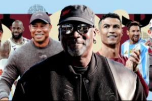 运动员历史累计收入排行榜：乔丹第一 C罗第3梅西第5 小贝进前十