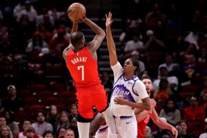 冲刺！火箭轰5连胜列西部第5 领先森林狼2个胜场&落后掘金1个胜场