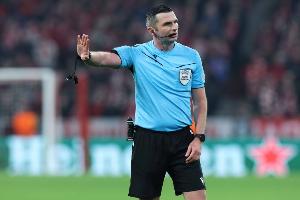 奥利弗执法皇马拜仁成绩：执法皇马4战3胜1负 执法拜仁7战6胜1平