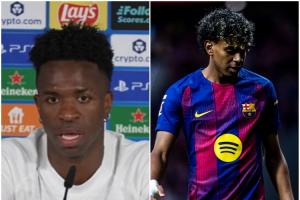 维尼修斯：希望亚马尔加入反种族主义斗争，团结抗争或能改变现状