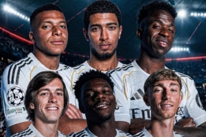 皇马6名球员有欧冠停赛风险：姆巴佩、维尼修斯、贝林厄姆在列