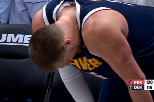 全场MVP呼声！约基奇强攻造杀伤 末节剩2分钟个人全场首获罚球