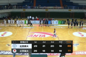 北京师大3人20+力克北京体大 吴士广20+11 肖洋22+9+5