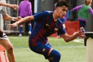 每体：巴萨U14小将胡安・费尔南德斯阅读比赛能力极强且终结出色