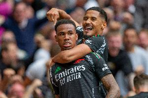 阿森纳本赛季欧冠场均失球、预期失球、被射门数、落后时间均最少