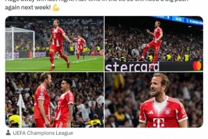 凯恩社媒：昨晚取得重要的客场胜利，下周需要再次奋力拼搏