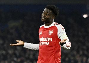 媒体人：萨卡、厄德高、廷伯、因卡皮耶、卡拉菲奥里缺席训练