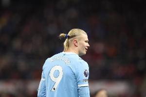 whoscored本赛季英超场均评分榜:哈兰德压B费居首 赖斯、萨卡在列