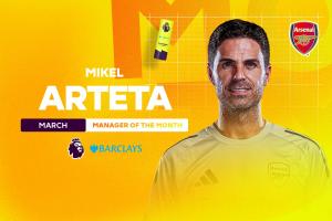 真有毒？阿尔特塔上周刚拿月最佳主帅，此后足总杯出局+英超输球