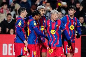 六台记者：巴萨更衣室相信次回合能够逆转马竞