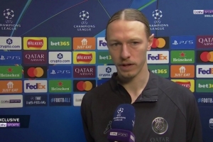 萨福诺夫：很高兴对阵强大的利物浦完成零封，这归功于全队的努力