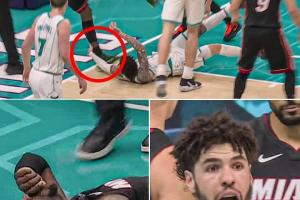 Shams：三球因拉拽阿德巴约+骂人被罚6罚 被追加2级恶犯&无禁赛