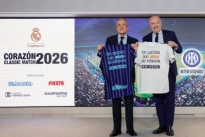 官方：皇马将与国米进行传奇赛，旨在为皇马基金会的公益项目筹款