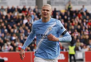 108球！哈兰德在英超赛场上的进球数已追平克劳奇